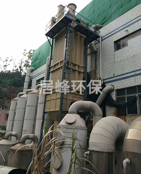 深圳某貴金屬有限公司酸霧廢氣處理工程